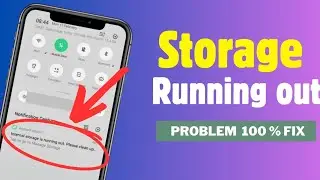 Storage space running out problem solve 100% | How to fix storage space running out problem