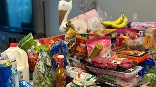 Закупка продуктов в Америке на неделю из магазина Aldi .