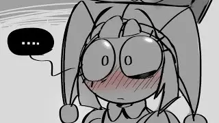 Pomni and Jax Love confession  | Pomni x Jax  | The Amazing Digital Circus Comic Dub