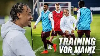 Back at it in a good mood after the national break 😁⚽️ | Training ahead of Mainz 05