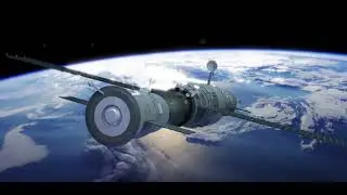 MODEL 3D - SPACE STATION - UNIVERSE