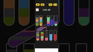 Water sort puzzle level 810