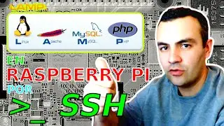 CREAR SERVIDOR WEB EN RASPBERRY PI ||SERVIDOR LAMP - IP FIJA - CONEXIÓN SSH - RASPBERRY PI