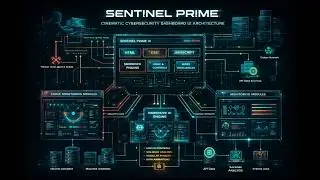 Sentinel Prime | Cinematic Sci-Fi Dashboard UI Kit (HTML/CSS/JS)