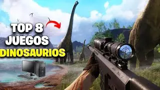 TOP 8 Increibles Juegos de DINOSAURIOS para PC que NO te puedes perder ✅