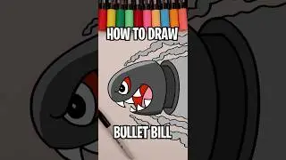 How to draw Bullet Bill