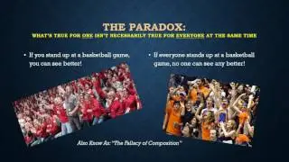 The paradox of macroeconomics