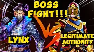 Lynx, the Demon Prince vs NEW Legitimate Authority LEVEL 6 BOSS!!! | Shadow Fight 3