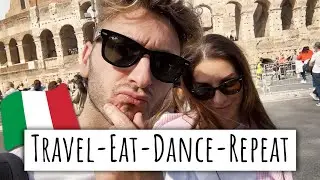 One Week as Ballroom Dancer | Bulgaria ✈️ Italy | Food, Travel and Dance! [VLOG]
