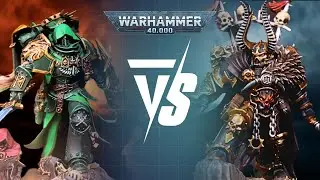 Dark Angels Vs Chaos Space Marines: 2000pts Warhammer 40K Battle Report