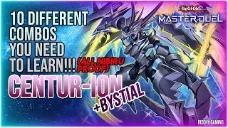 10 Different Combos for Centur-Ion+Bystial - All Nibiru Proof!!【Master Duel】