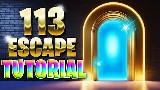 113 ESCAPE ROOM (All Levels) Fortnite Tutorial