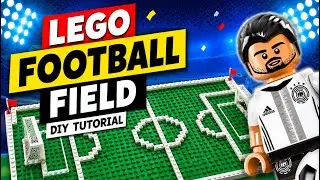 How to Make a LEGO Football Field | DIY Crafts