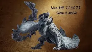 Monster Hunter Wilds : Arkveld Duo Kill 12.06.75  (Shiro [GL] & Mochi [SA] )