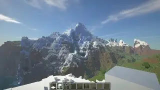 Minecraft ШЕЙДЕРЫ😮 #рекомендации #minecraft inecraft #beautiful #горы #красота