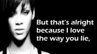 Rihanna ft. Eminem - Love The Way You Lie Part 2 with Lyrics