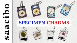 Unique Specimen Dangles For Junk Journals #junkjournalembellishments