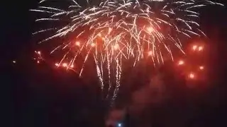 Фейерверк на Дожинках.