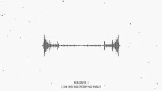 Clean and Simple Audio Spectrum Music Visualizer Free Download | BY Pixirak.com |