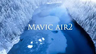 DJI Mavic Air2 Cinematic winter landscape