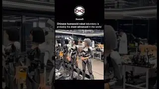 Chinese humanoid robot laboratory #robot #robotics #tech #tips #subscribe #shorts #xeose9