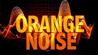 10 HRS of Orange Noise + Dark Screen for Focus