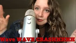 FAST UNPREDICTABLE ASMR || Wave Crash Trigger 🌊