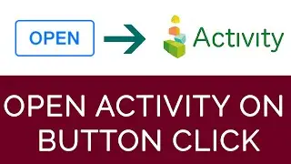 Open Activity on Button Click | Android Studio 2.1.2 | 2016