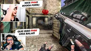 LIGUEI O HACK DO ONE TAP NESSE CAMPEONATO! ft. Vett & 400kg - Point Blank