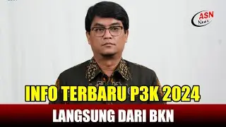 PENTING! DATA TERBARU P3K 2024 DARI BKN