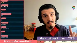 Variáveis no CSS ou custom properties do CSS #08 | 🔴ao vivo