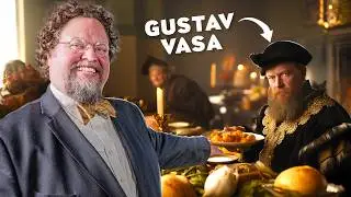 EDWARD BLOM ÄTER SOM GAMLA KUNGAR 👑