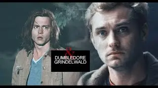 dumbledore+grindelwald || out of the darkness.