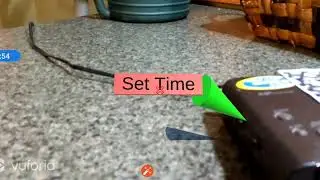 Augmented Reality - annotating an object