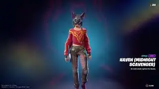 How to Unlock Midnight Scavenger Haven Mask - Fortnite Haven Masks
