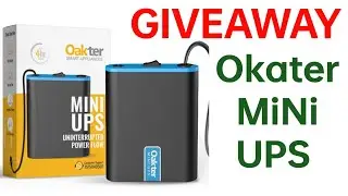 🔥Oakter Mini UPS for 12V WiFi Router Giveaway 📣 फ्री मे जीतो UPS | Full Details Video