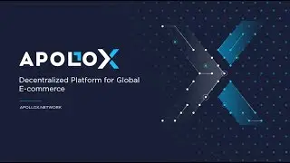ICO ApolloX - создает новую бизнес модель для  покупателей и продавцов