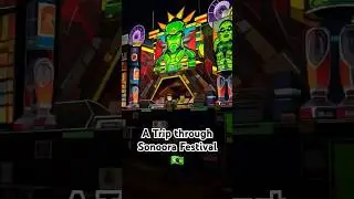 Crazy Brazil energies 🇧🇷 @ Sonoora #musicfestival #psytrance #rave #ai #psychedelicart #aivisuals