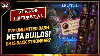 PvP Unlimited Dash Escape - Meta Build | DH is Back Stronger | Diablo Immortal