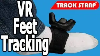 DDR IN VR | Full FEET tracking with TrackStraps! - HTC Vive