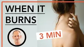Burning Pain In Shoulder Blades 🔥 (Easy Exercise)
