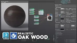 Realistic Oak Wood Material in V-Ray | 3ds Max Exterior Tutorial