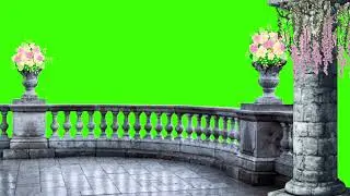 GREENSCREEN CASTLE BALCONY| GREENSCREEN PALACE BACKGROUND |LET'S TUBE |
