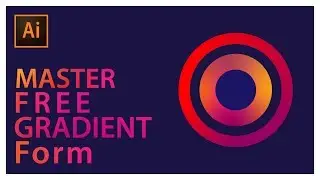 Illustrator CC | Master Free form gradient tool - Forget about Gradient mesh tool