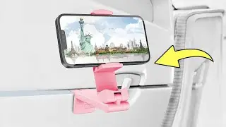 Perilogics Airplane Phone Holder Review - Best Air Travel Smartphone Mount?