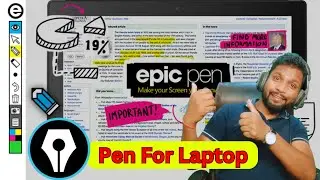Write on screen with Epic Pen ? Zoom in Windows 10 ? Magnifier Tool?