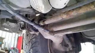 #Renault #Kangoo. Замена задние балочные #сайлентблоки #торсиона