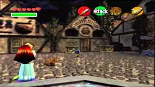 The Legend of Zelda: Ocarina of Time - Part 10 -- Kakariko Village, Lon Lon Ranch, & Castle Town