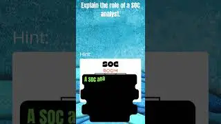 SOC Interview Q2/6