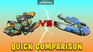 Particle Beam 12 Vs Graviton Beam 12 | Mech Arena | Test Server